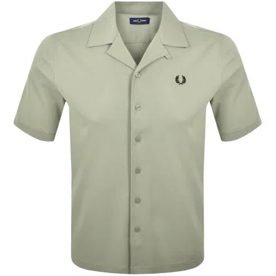 Fred Perry Revere Coller Shirt Green