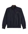 Fred Perry Right-collar Casual Jacket In Black