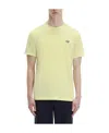 Fred Perry Ringer Logo-embroidered Crewneck T-shirt In Yellow