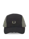 Fred Perry Ripstop Five-panel Cap In Multi