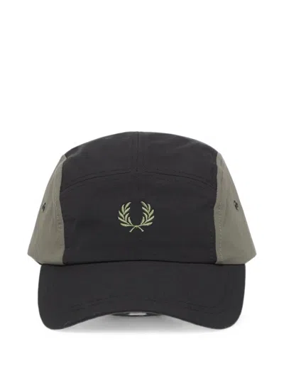 Fred Perry Ripstop Five-panel Cap In Multi