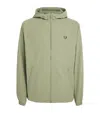 Fred Perry Hooded Taslan Shell Jacket Olive Mint