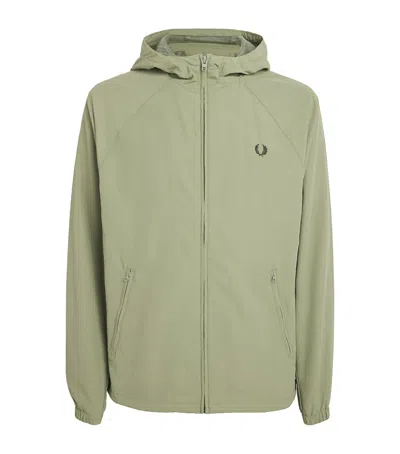 FRED PERRY SHELL TASLAN HOODED JACKET