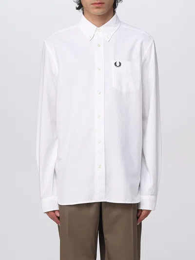 Fred Perry Shirt  Men Color White