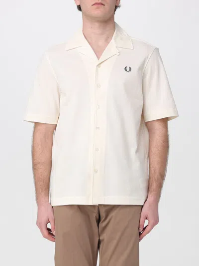 Fred Perry Shirt Men  In White