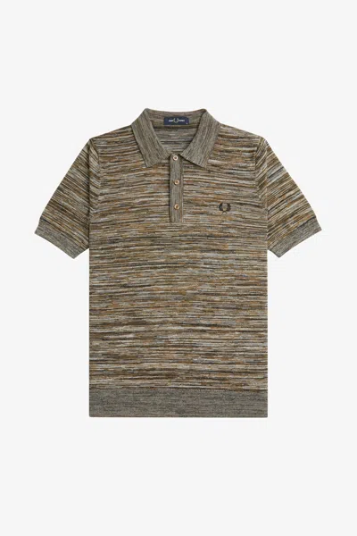 Fred Perry Shirts Brown