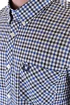 Fred Perry Shirts Multicolor In Blue