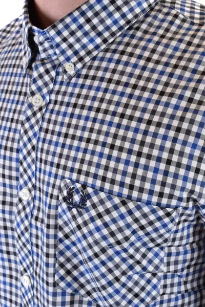 Fred Perry Shirts Multicolor In Blue