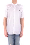 Fred Perry Shirts White In White
