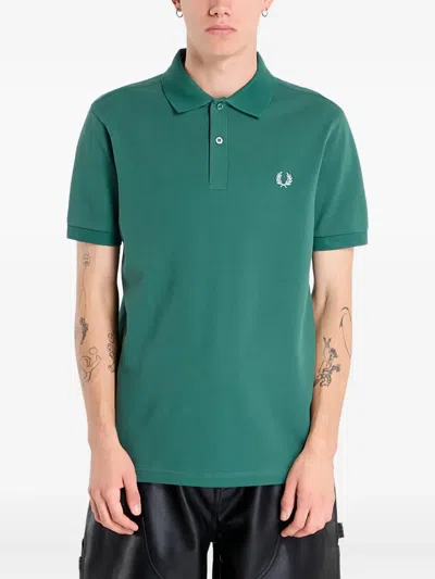 Fred Perry Short-sleeve Polo Shirt In Green