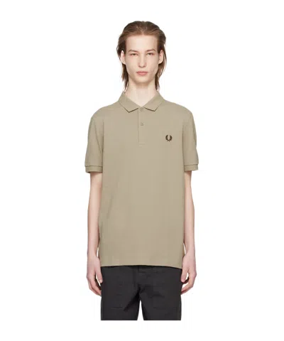 Fred Perry Short-sleeved Polo Shirt In Green