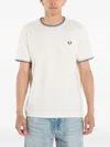 Fred Perry Short-sleeves T-shirt In White