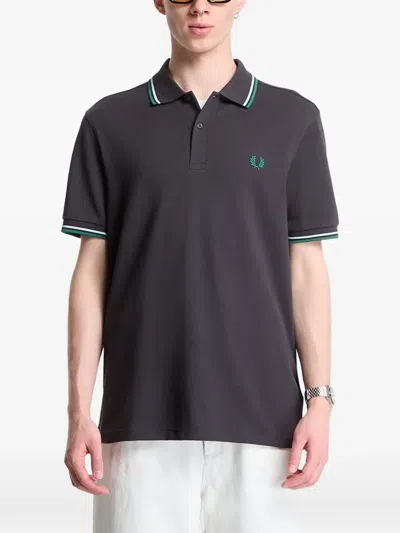 Fred Perry Short-sleeve Polo Shirt In Brown