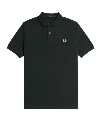 Fred Perry Short-sleeved Polo Shirt In Green