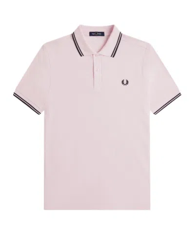 Fred Perry Short-sleeved Polo Shirt In Pink