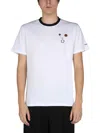 Fred Perry Contrast Trim T-shirt - Atterley In White