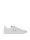 Fred Perry B721 Mens Leather Trainers In White