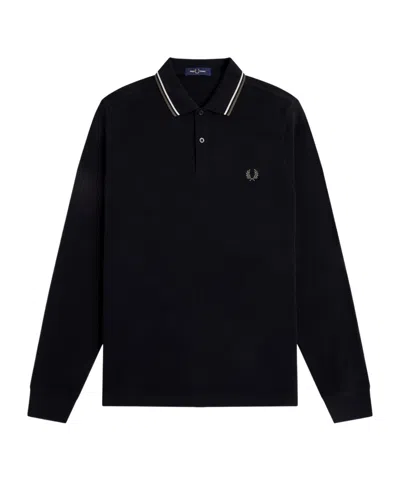 Fred Perry Solid Color Polo Shirt In Multi