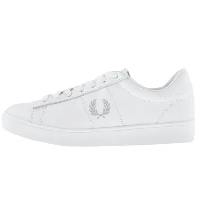 Fred Perry Spencer Leather Trainers White
