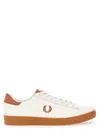 Fred Perry "spencer" Sneaker In Powder