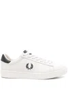 Fred Perry B721 Leather Sneakers In White In White