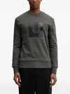 Fred Perry Square-appliqué Sweatshirt In Multi
