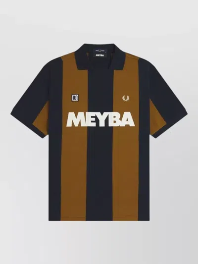 Fred Perry Striped Polo Shirt Short Sleeve Design In Multi