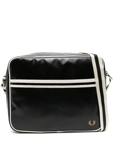 FRED PERRY STRIPED SHOULDER BAG