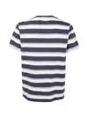 Fred Perry Striped-pattern T-shirt In Multi
