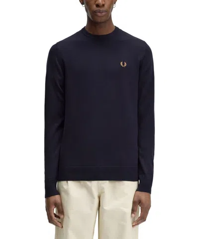 Fred Perry Sweater In Blue