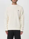 Fred Perry Sweater  Men Color Beige In White