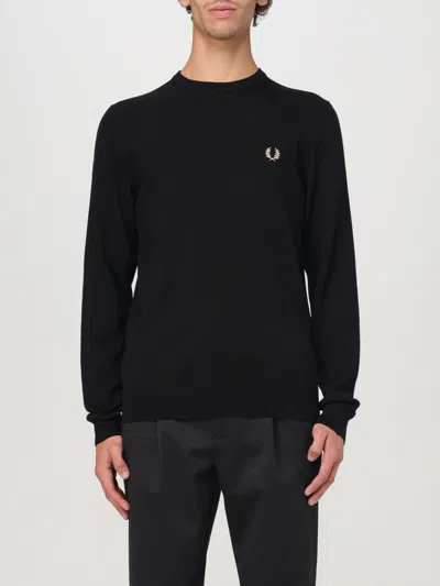 Fred Perry Sweater  Men Color Black In Schwarz