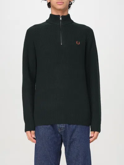 Fred Perry Sweater  Men Color Green