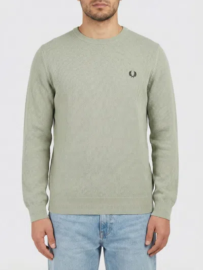 Fred Perry Sweater Men  In Green