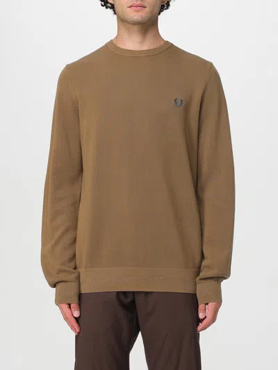 Fred Perry Sweater  Men Color Grey In Gray