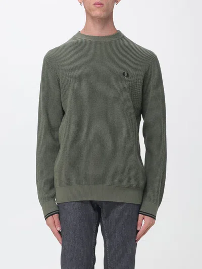 Fred Perry Sweater Men Color Green