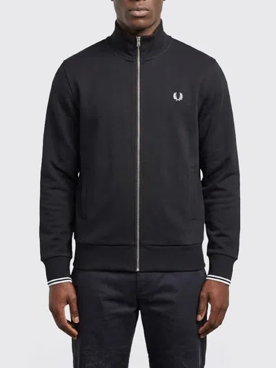 Fred Perry Sweater Men  In Black