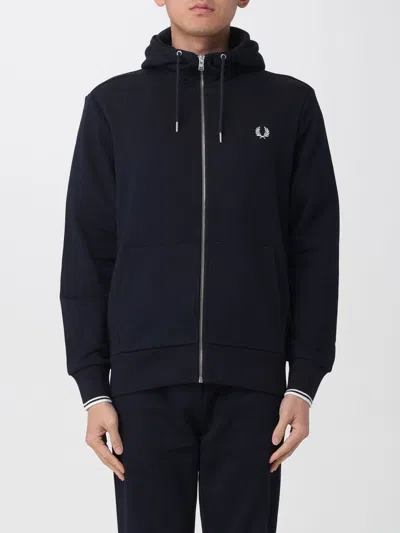 Fred Perry Sweater Men  In Blue