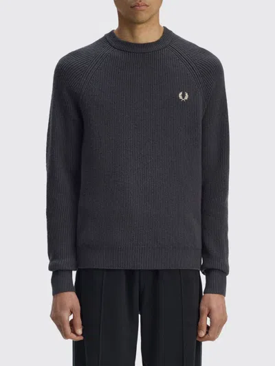 Fred Perry Sweater Men  In Gray