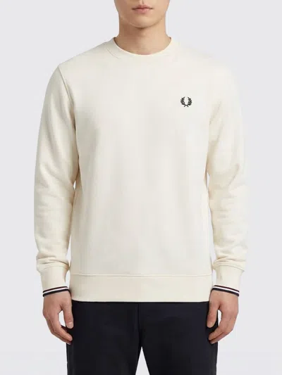 Fred Perry Sweater Men  In Neutral