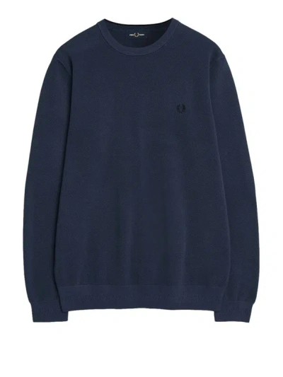 Fred Perry Sweaters Blu In Black
