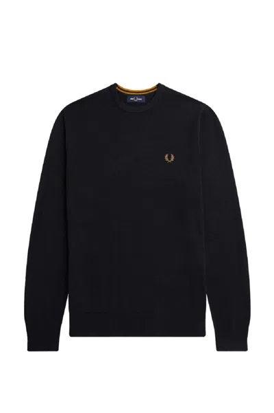 FRED PERRY FRED PERRY SWEATERS BLUE