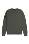 Fred Perry Sweaters Green In Green