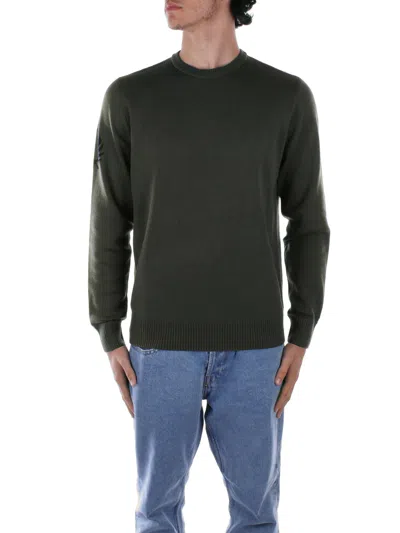 Fred Perry Sweaters Green In Verde Blu E Verdi