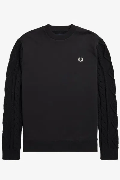 Fred Perry Sweatshirt Black