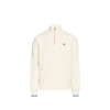 Fred Perry Mens Waffle-stitch Half-zip Jumper In Neutral