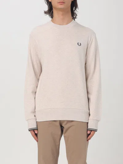 Fred Perry Sweatshirt  Men Color Beige