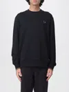 Fred Perry Sweatshirt  Men Color Black 1 In Blue