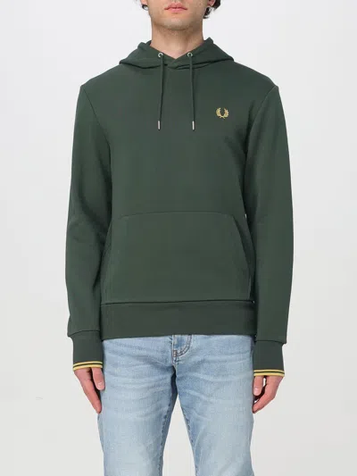 Fred Perry Sweatshirt  Men Color Green In グリーン