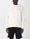Fred Perry Sweatshirt  Men Color Ivory